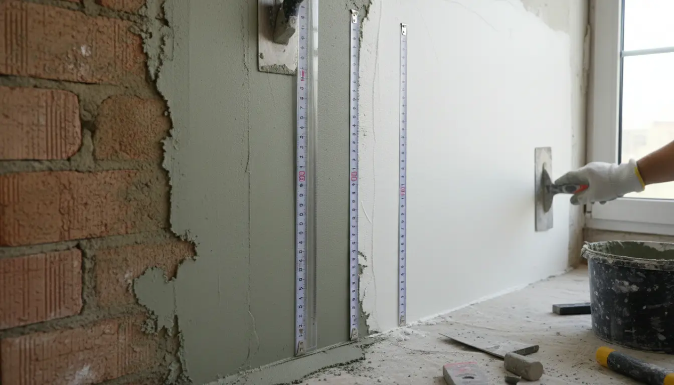 dikte stucwerk